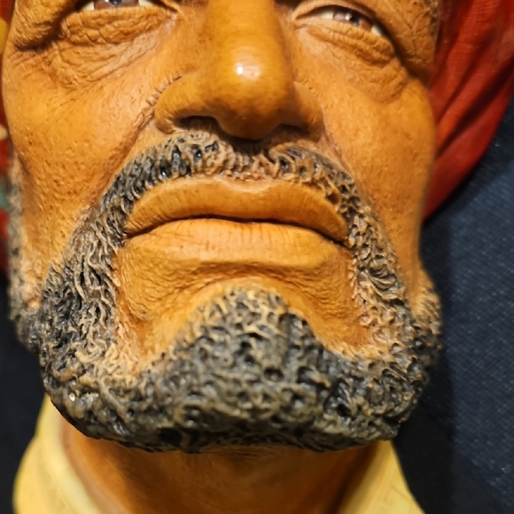 Bossons Vintage ABDUL (Arabian) 3D Chalkware Wallart - Picture 13 of 14